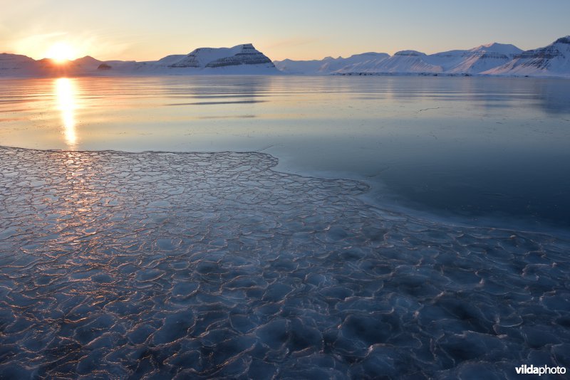 IJsvorming in Spitsbergen