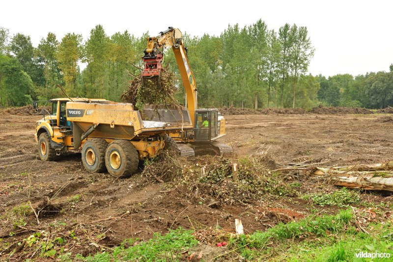 Rooiwerken in de Vlassenbroekse polders