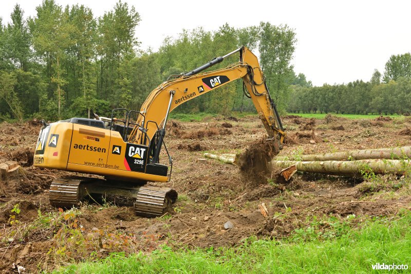 Rooiwerken in de Vlassenbroekse polders