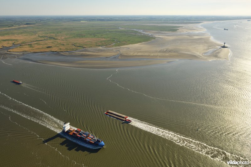 Boten op de Schelde