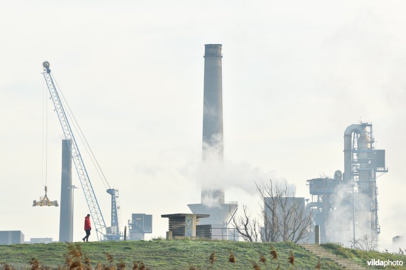 KBR polder en Umicore industrie