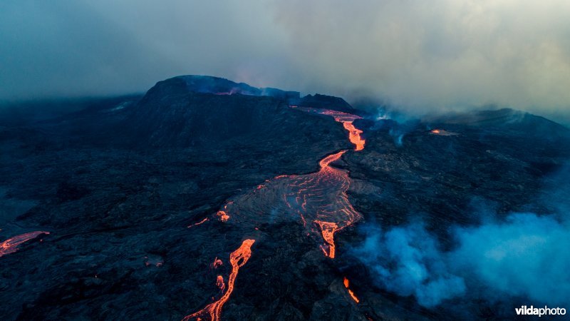 Fagradalsfjall vulkaan, IJsland