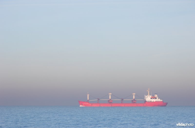 Tanker op de Noordzee