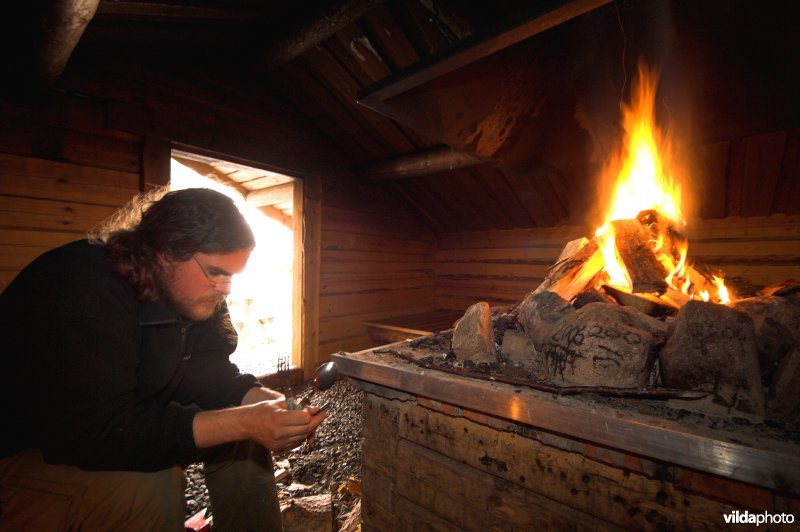 Vissershutje in Zweden