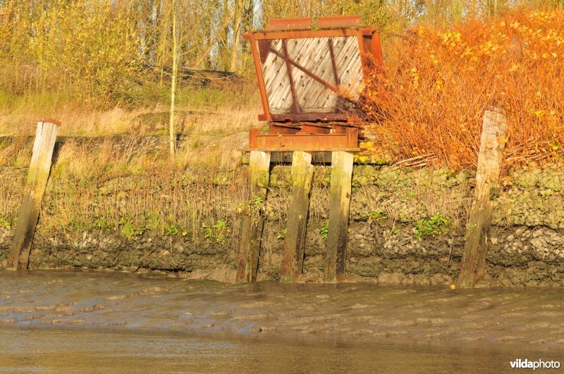 Infrastructuren langs de Schelde