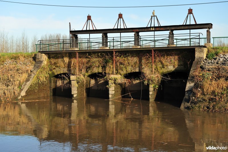 Sluis langs de Schelde