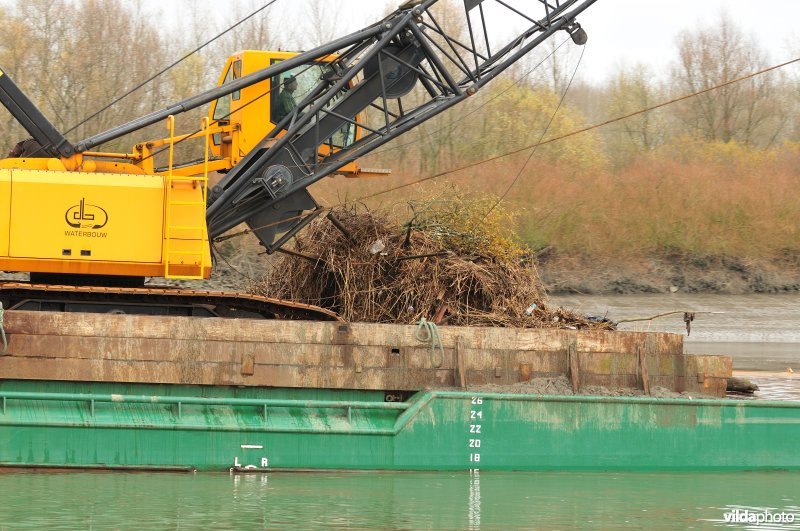 Ruimingsboot op de Schelde