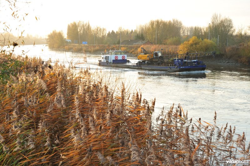 Ruimingsboot op de Schelde