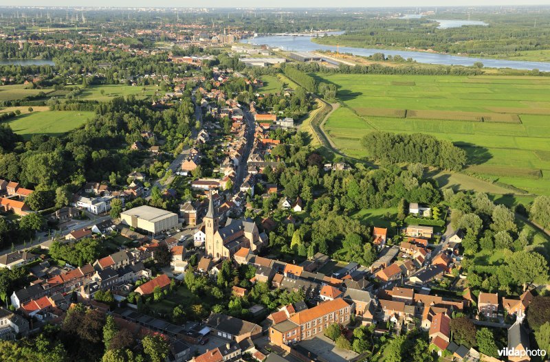 Dorpje Tielrode en potpolder