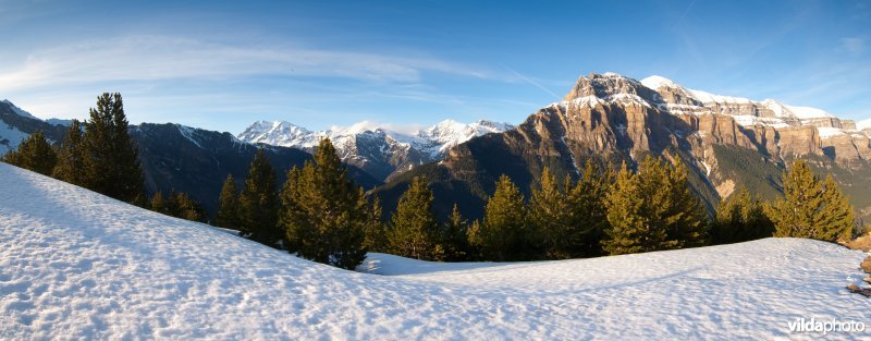 Berglandschap in de Pyreneeën