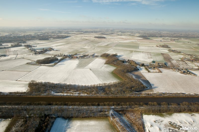 Luchtfoto van de Linie van de Munnickenhof