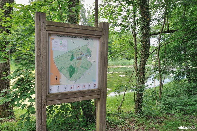 Wandelkaart Zoniënwoud