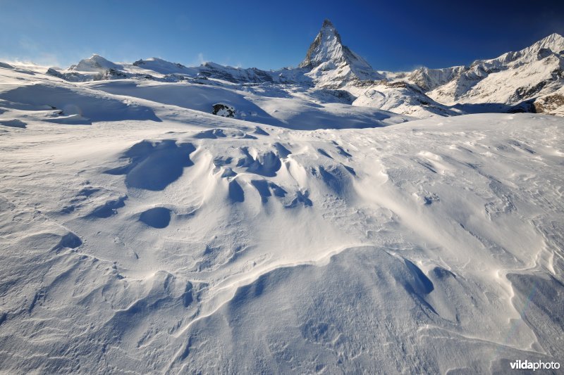 De Matterhorn in de Walliser Alpen