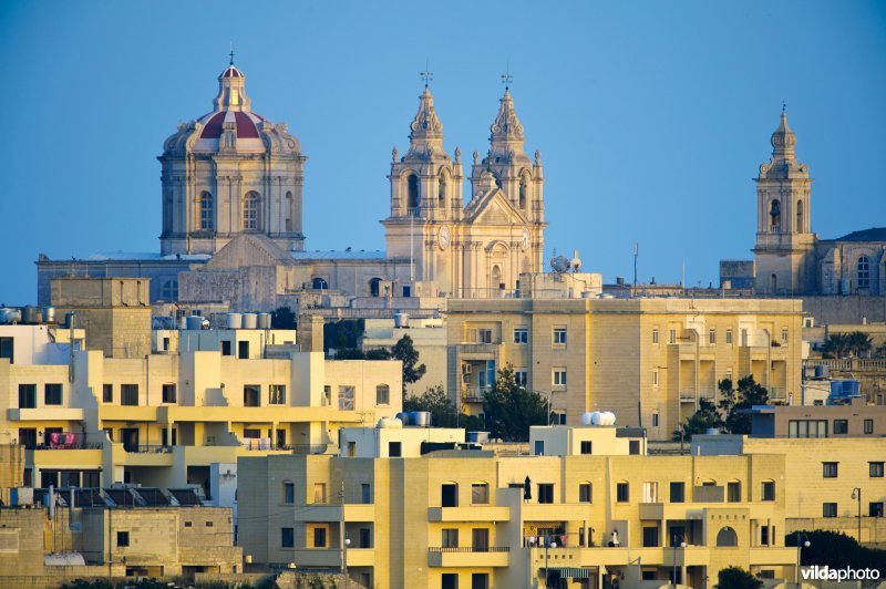 Stadsgezicht op Malta