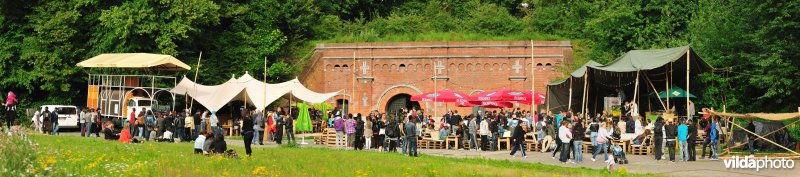 Muziekoptreden in Fort 4