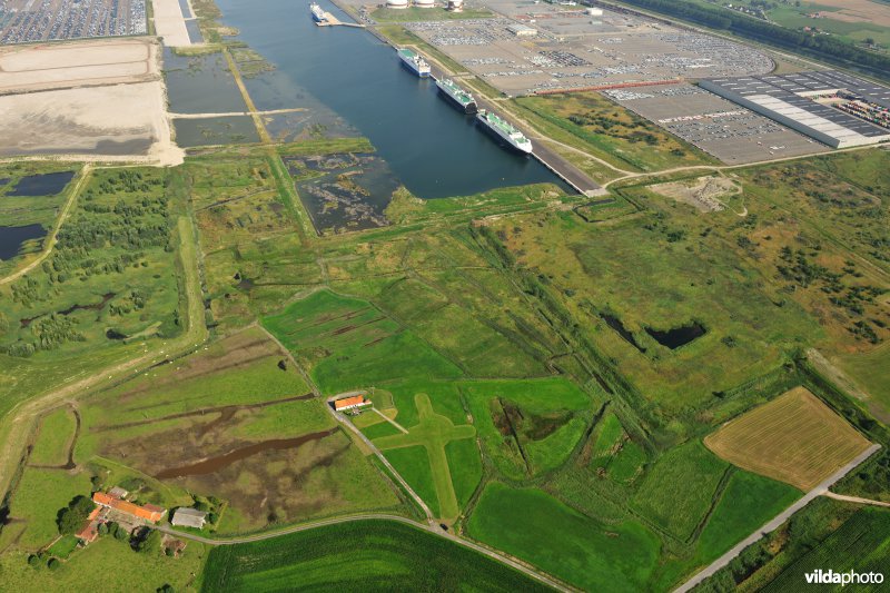 Achterhaven van Zeebrugge