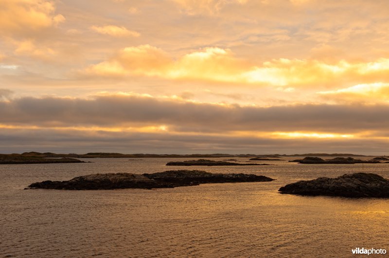 Middernachtzon op de Lofoten