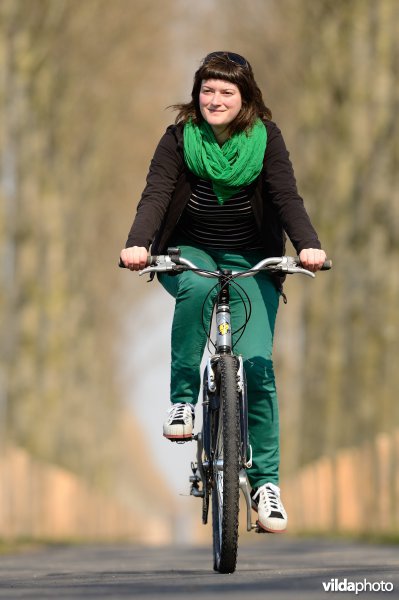 Fietsen op de Koningsdijk