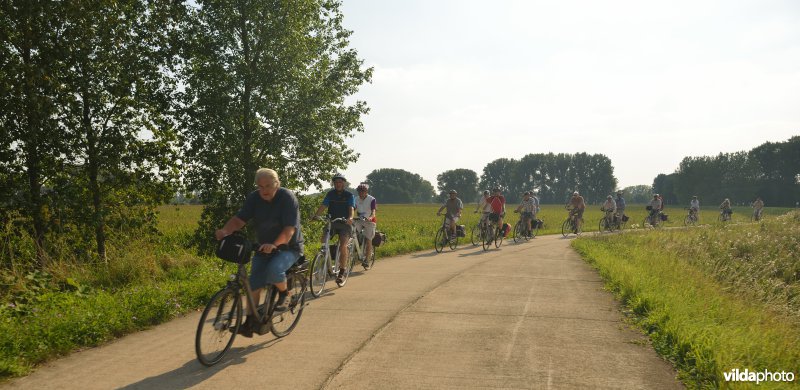 Fietsen in de Maasvallei